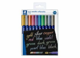 Staedtler Metalické kaligrafické pero 2,8 mm 10 barev