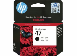 HP inkoust HP originální inkoust / inkoust 6ZD21AE, HP 47, černý, HP DeskJet Ink Advantage 4800