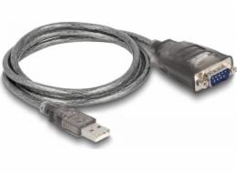 Delock USB adaptér DELOCK Adaptér USB 2.0 Typ-A > Seriell RS-232 D-Sub 9 Pin St