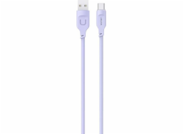 Usams USB-A - USB-C USB kabel 1,2 m fialový (není skladem)