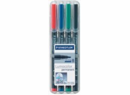 Staedtler STAEDTLER LUMOCOLOR B FILM 4ks - S314WP4