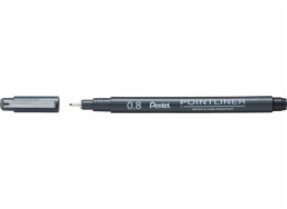 Pentel PointLiner 0,8mm černá