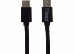 USB 2GO USB-C – kabel USB-C 1 m černý (795849)