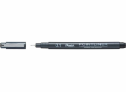 Pentel PointLiner 0,1mm černá