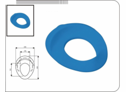 Sedátko WC dětské T 3546 modré