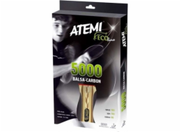 Anatomická raketa na stolní tenis Atemi 5000 Balsa Carbon (17148)