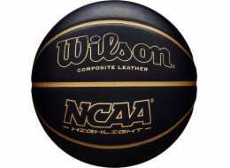 Basketbalový basketbalový basketbal Wilson Wilson NCAA Highlight 295 černý WTB067519XB07 7