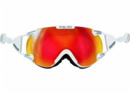 Lyžařské brýle Casco FX-70 Carbonic white orange M