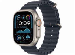 Apple Watch Ultra 2 49mm GPS+4G titanový náramek Ocean Ocean Natural/Navy