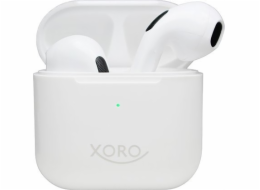 Sluchátka Xoro Xoro KHB 30 True Wireless Stereo (TWS) Headset In-Ear Hovory/Hudba/Sport/Každý den Bluetooth Bílá