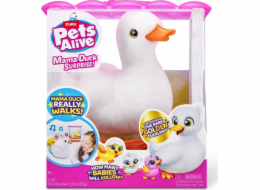 ZURU Pets Alive - Mama Duck Surprise, plyšová hračka