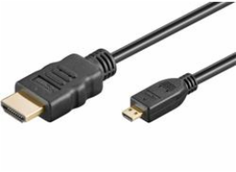 PremiumCord kphdmad3 PremiumCord 4K Kabel HDMI A - HDMI micro D, 3m