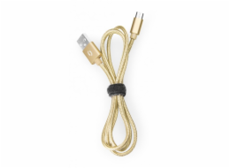 ALIGATOR PREMIUM Datový kabel 2A, USB-C zlatý