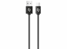 ALIGATOR Datový kabel POWER 3A, USB-C 1m černý