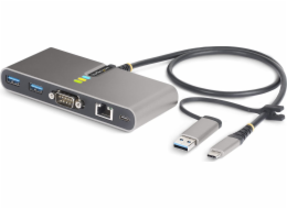 StarTech USB-C / USB-A stanice/replikátor s portem RS-232 (5G2A1SGBB-USB-C-HUB)