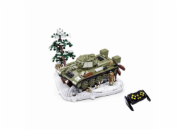 Sluban Power Bricks M38-B7072 R/C T34/76 (1942) Tank na dálkové ovládání