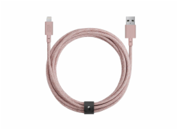 Native Union Belt Cable USB-A to Lightning 3m Rose