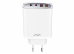 Nástěnná nabíječka XO CE22, 45W, GaN, 2x USB-C, 2x USB-A