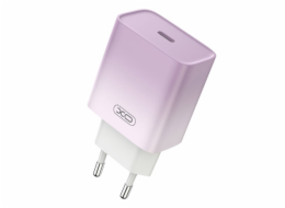 Nástěnná nabíječka XO CE18, USB-C, PD30W (fialová)