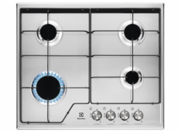 Electrolux KGS6424BX Nerezová ocel Vestavěné 60 cm Plynový 4 zóna/zón