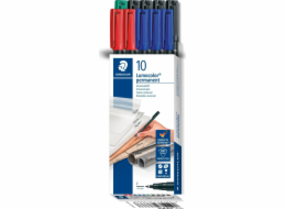 STAEDTLER Universalstift Lumocolor F perm 10St,Faltschachtel