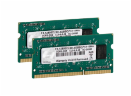 SO-DIMM 4 GB DDR3-1600 (2x 2 GB) Dual-Kit, Arbeitsspeicher