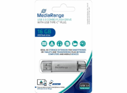 MediaRange Kombo-Speicherstick 16 GB, USB-Stick MR935