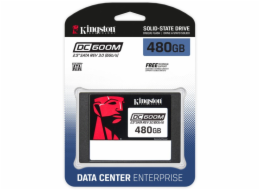 Kingston 480GB DC600M 2,5palcový SATA3 SSD - Solid State Disk - 2,5&quot;