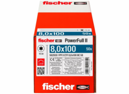 fischer stavební šroub do dřeva PowerFull II 8,0x100 zápustná hlava TX VG