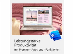 Microsoft Office M365 Single 1 User DE pro PC a MAC, kancelářský software