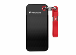 Verbatim Pocket SSD USB 3.2  2TB Black/Red                  32196