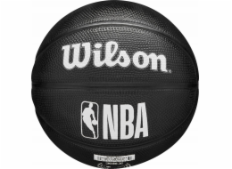 Wilson  Team Tribute Brooklyn Nets Mini Ball WZ4017604XB Black 3