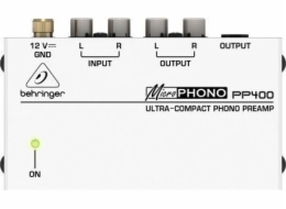 Behringer PP400 doplňkové hudební příslušenství Předzesilovač