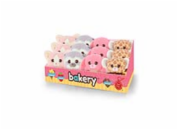 KEEL SF3070 Voňavé plyšové mini cupcaky 12 cm - 4 druhy