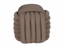 Pouf HS-NP16-2 HNĚDÝ 45X45X45CM