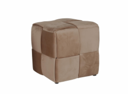 Pouf Domoletti HS-NP04-1, hnědý, 45 cm x 45 cm x 45 cm