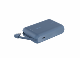 Belkin BOOST CHARGE™ USB-C Power Delivery PowerBanka s integrovaným USB-C kabelem, 10000mAh, 20W, modrá