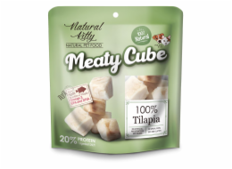 Natural Kitty Meaty Cube 100% Masové kostky z tilapie - pamlsek pro kočku 50g