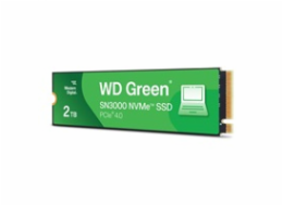 WD GREEN SSD 2TB SN3000, PCIe Gen4x4, M.2 2280, (R:5000/W:4200 MB/s)