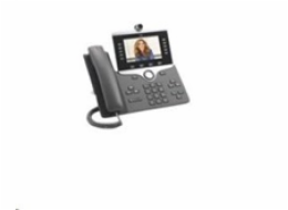 Cisco CP-8865-3PCC-K9=, VoIP telefon, 10line, 2xGbE, 5" displej, Wi-Fi, kamera, BT, 2xUSB, PoE 