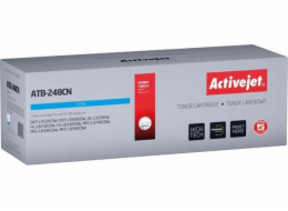 Activejet ATB-248CN Toner pro tiskárny Brother; náhradní Brother TN248C; Supreme; 1000 stran; modrý)