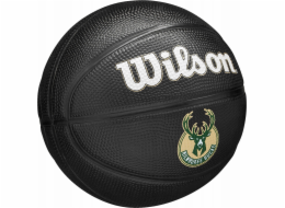 Wilson  Team Tribute Milwaukee Bucks Mini Ball WZ4017606XB Black 3