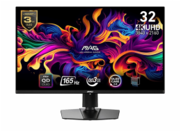 MSI MAG/321UP QD-OLED/31,5"/QD-OLED/4K UHD/165Hz/0,03ms/Black/3R