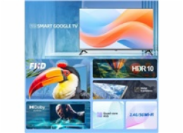 CHiQ L40M9E TV 40", Full HD, smart, Google TV, Dolby Audio, dbx-tv, HDR 10