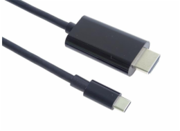 PremiumCord kabel USB-C na HDMI 2m rozlišení 4K*2K@60Hz FULL HD 1080p