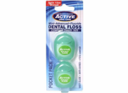 Beauty Formulas Active Oral Care Zubní nit Cestovní velikost 2 x 12m