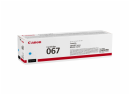 Canon TONER 067 azurová pro i-SENSYS LBP631Cw, LBP633Cdwa, MF651Cw, MF655Cdw, MF657Cdw (1250 str.)