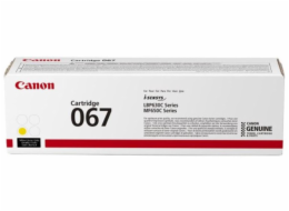 Canon TONER 067 žlutá pro i-SENSYS LBP631Cw, LBP633Cdwa, MF651Cw, MF655Cdw, MF657Cdw (1250 str.)