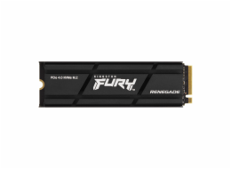 Kingston Fury Renegade 500GB, SFYRSK/500G Kingston SSD 500GB Fury Renegade PCIe 4.0 NVMe M.2 (čtení/zápis: 7300/3900MB/s; 450K/900K IOPS) Heatsink