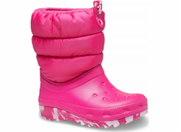 Crocs Crocs Classic Neo Puff Boot Toddler 207683-6X0 Růžová 25/26